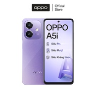 Điện thoại OPPO A5i | Siêu bền | Kháng đa chất lỏng | Sạc nhanh 45W | Siêu âm lượng -Hàng chính hãng