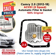 Camry 2.0 (2012-18) Automatic Filter & Gasket (Gearbox) - Auto 35168-21020 35330-28010 08886-02305 T