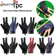 MARIER Three Fingers Glove, Breathable Non Slip Billiards Glove, High Quality Elastic Left and Right