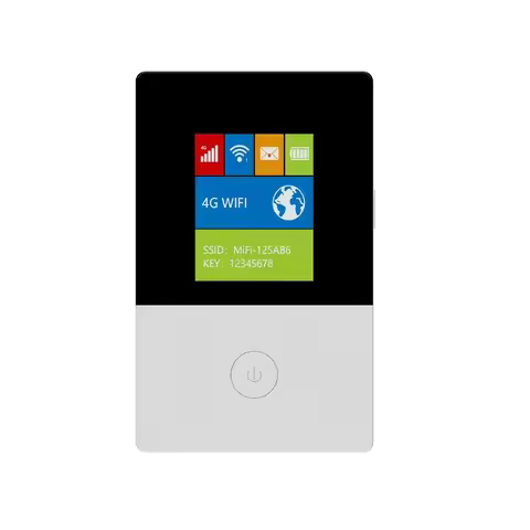 4G Mobile Hotspot WiFi Router LTE Wireless Portable MiFis with SIM Card Slot and 1.44" LCD
