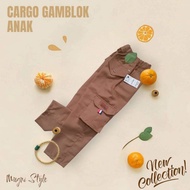 Boys' cargo jogger pants 12345678910 Tofu tofu