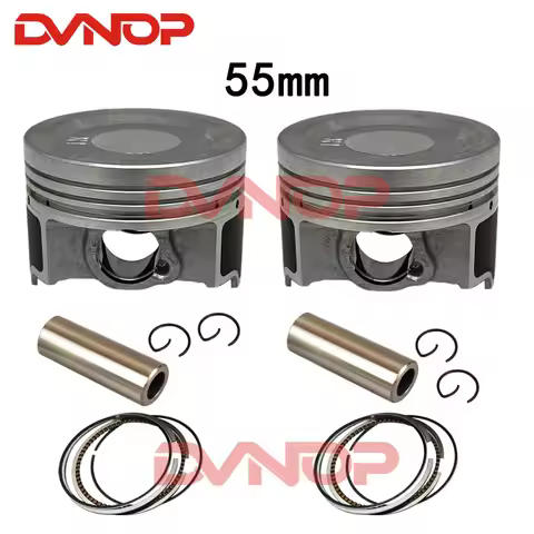 55mm Motorcycle Parts Set Piston ring for CA249 DD250 DD250G-2 DD250G-2N Water Set Piston Ring