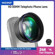 NEEWER HD 85MM Telephoto Phone Lens for 17mm Backplate 2.5X Magnification For IPhone Samsung Phone C