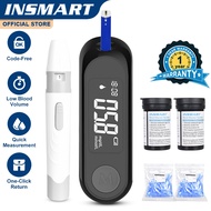 ☝INSMART Blood Glucose Monitor Diabetes Glucometer Blood Sugar Test Glucose Test Kit Glucose Test Strip❄