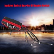 [OUGO-SG] Electric Ignition Switch Box with 2 Keys for Honda GX390 13HP GX340 11HP 168F GX160 Gas En