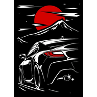 2025 Faissal Thomas Jdm Toyota GR86 Modern Cars Vintage Painting and Prints Canvas Poster Wall Art P