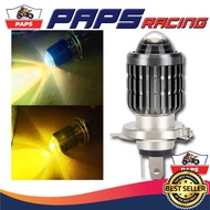 Motorcycle Headlight LED Light Bulb H4 Bicolor Beam Motorcycle Spotlight Scooter H4-3570