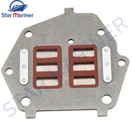 3B2-02100-0 Inlet Reed Valve Assy 3B2-02100 For Outboard Motor Tohatsu M9.8B M8B M6B / Nissan NS9.8B