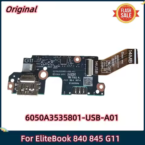 LSC Original For HP EliteBook 840 845 G11 USB Board With Cable 6050A3535801-USB-A01