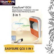 EASYSURE GCU 3 IN 1 BLOOD GLUCOSE, CHOLESTEROL, URIC ACID MONITORING
