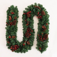 Package Rattan Hotel Window Door Decoration Pine Cone Rice 2.7 Ornaments Decoration Christmas Style 