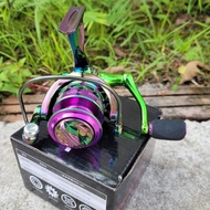 VX titanium fishing reel, lure fishing, green fishing reel, vertical fishing reel size 3000 to 7000 