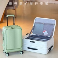 Front Open Lid Luggage 67cm Boarding Case Side Open Trolley Case 80cm Anti-Shock Suitcase Extension 