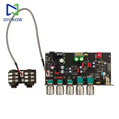 DC 8-36V ZK-DAM-H2 Karaoke Reverb Board Isolation Low Noise Preamplifier External Microphone Bluetoo