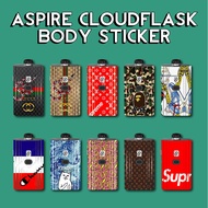 ASPIRE CLOUDFLASK FULL BODY STICKER