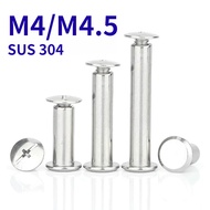 [HJC-GY] ﻿Book binding screw/ chicago screw / scrapbook photo album/ 304 Stainless Steel binding scr