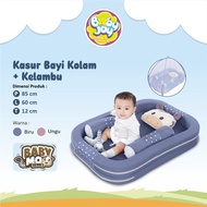 BABY JOY Baby Pool Mattress + Mosquito Net Baby Moo Series BJK4026