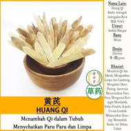 HUANG QI - BEI QI - Astragalus Root - Radix Astragali - Herbal TCM PER 100 Grams u.Add Qi-Healthy Lu