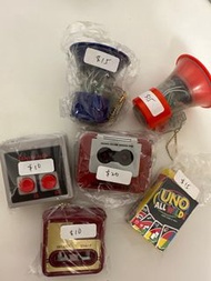 扭蛋 收音機 喇叭 錄音機 遊戲機 手制 UNO