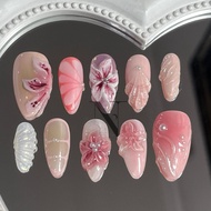 3D Floral PRESS ON NAILS | NAILEDIT.NITE