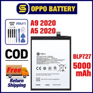 Battery Bateri Compatible For OPPO A9 2020/ A5 2020 CPH1937 CPH1939 CPH1941 BLP727  5000mAh