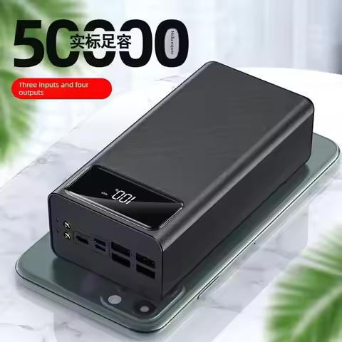 50000mAh 40000mAh 30000mAh PowerBank Super Fast Charging Portable External Battery Powerbank For Iph