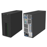4U Rack Type Server Chassis High-End Tower Type Work Station Chassis GPU Work Station Multi-Disk Air