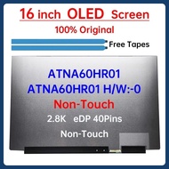 16" OLED LCD Screen ATNA60HR01 For Lenovo IdeaPad Slim 5 16AHP10 16AKP10 16IAH10 16IRH10 16IRH10R Di
