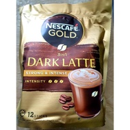 Nescafe Gold Dark Latte (12 x 31g) expdate 7/2023