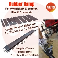 Ramp Small Dimensions [🇸🇬GETS] ♿️ Rubber Ramp for wheelchairs, e-scooters, bike &amp; commode.