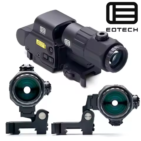 Eotech 558 G43 Magnifier Holographic Sight Scope Folding Side Flip G45 5X Magnifiers For 558 Red Gre