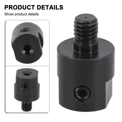 1pc Saw Blade Coupler 3.175/4/5/6/8mm M6 Axle Motor Shaft Coupler Sleeve Saw Blade Coupling Chuck Ad