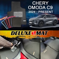 Deluxe Mat CHERY Omoda C9 2024 2025 Car Carpet Car Mat Car Floor Mat Karpet Kereta