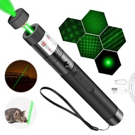 USB303 Laser Flashlight Rechargeable High Power Red Light Green Light Purple Light Laser Light Sale 