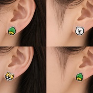 Humanmade Earrings animal From The Shop Double And Separate Pieces