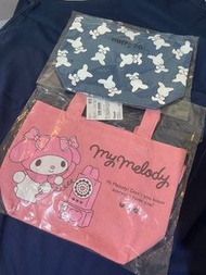小學 送飯布袋 餐盒袋 幼稚園袋 牛仔 miffy melody Sanrio