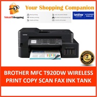 Brother MFC T920DW MFC-T920DW Wireless LAN Wifi Direct Mobile Ink Tank Printer Refill Ink Duplex Printing T920 | 920DW