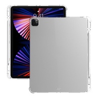 For A-pple iPad Air 5 2022 10.9 inch Shockproof Soft Case TPU Case For mini 6 Air 4 3 2 Pro 12.9 11 10.5 9.7 10.2 7th 8th 9th Gen 2021 Clear Back Cover+Pencil Holder
