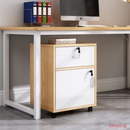 Office Mobile Pedestal Wooden Filing Cabinet Home Study Office Cabinet With Lock Swing Door Filing Cabinet Wheels Available XWTW kline22.sg