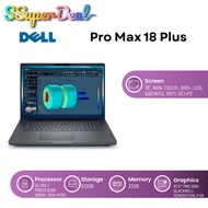 Dell Pro Max 18 Plus Laptop [18", Non-Touch, QHD+, LCD, 500 nits, 100% DCI-P3 / Ultra 7 processor 26