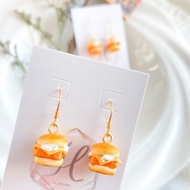 【美式】魚柳包耳環 | 食物飾物 | 微縮飾物