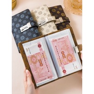 25 New Style Combination Lock Cash Money Deposit Book Collection Commemorative Book Cash RMB Wallet 