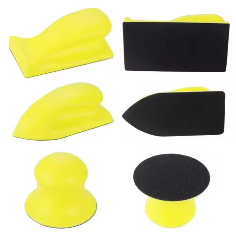 1'' 2'' 3'' 4'' Hand Granding Block PU Hand Sanding Block Abrasive Tool for Hook & Loop Sandpaper Au
