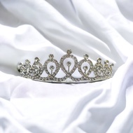 PTT Bando Wanita Crown Berlian Women Bando Anak Dengan Mutiara Aksesoris Rambut Ala Princes Murah Im