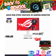 [ผ่อน0%10ด.]ASUS ROG STRIX XG27ACS-W GAMING MONITOR/(IPS 2K/180Hz)/ประกัน3Years/BY NOTEBOOK STORE