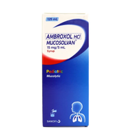 Mucosolvan Pediatric 15 mg / 5 ml 125 ml Syrup