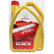 Honda Genuine Fully Synthetic SN 0W-30 Engine Oil