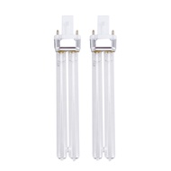 2pcs 11W Ultraviolet UV Disinfection Light Lamps UV Sterilization Light Bulbs for Sterilizer Fish Ta