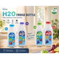 Star Home H2O Fridge Bottle 1.3L / 1.5L – BPA-Free Food-Grade Plastic Water Bottle with Leak-Proof
