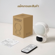 【ส่งของในไทย】 ไฟติดห้องนอนพร้อมรีโมท หรี่แสงได้ นาฬิกา หมุนได้ โคมไฟ LED โคมไฟหัวนอน 220V ทรงนักบินอ